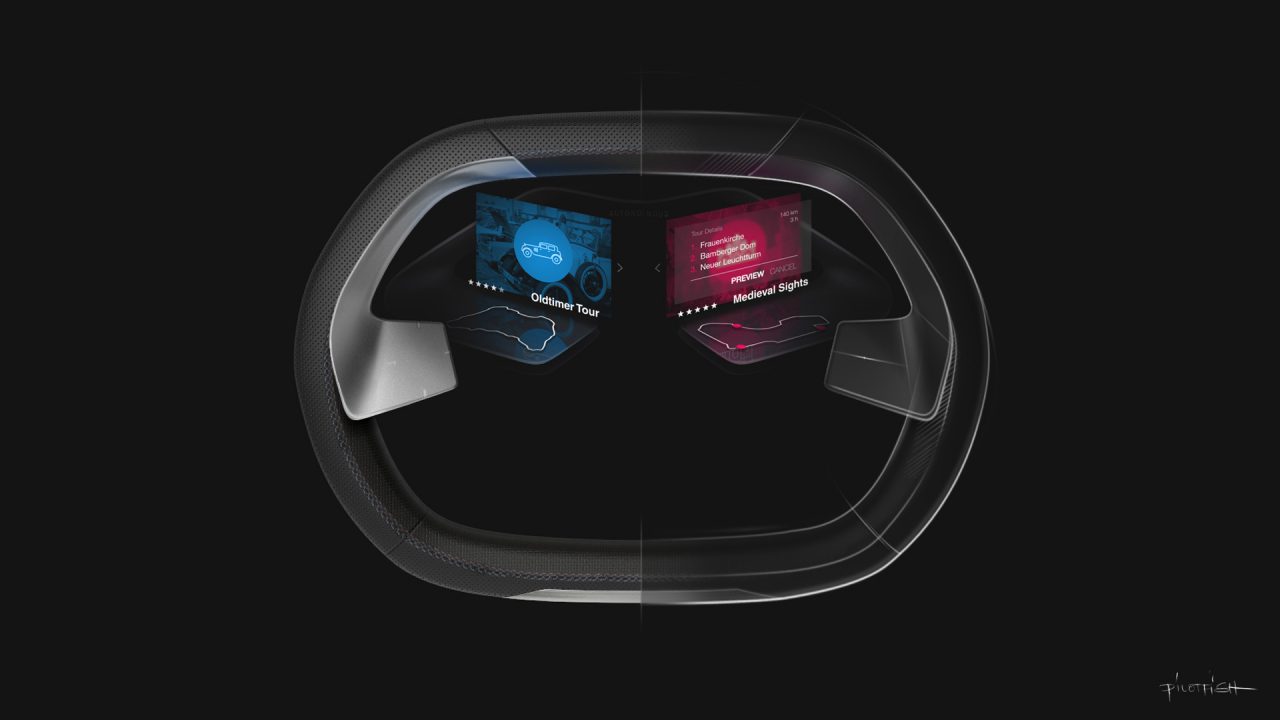 STEERING WHEEL INTERFACE Pilotfish Car HMI